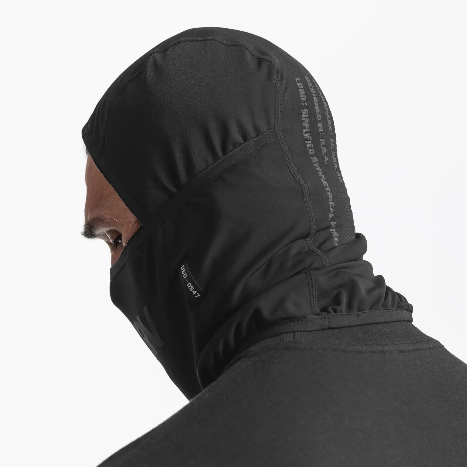 0547. Thermal Balaclava - Black/Black