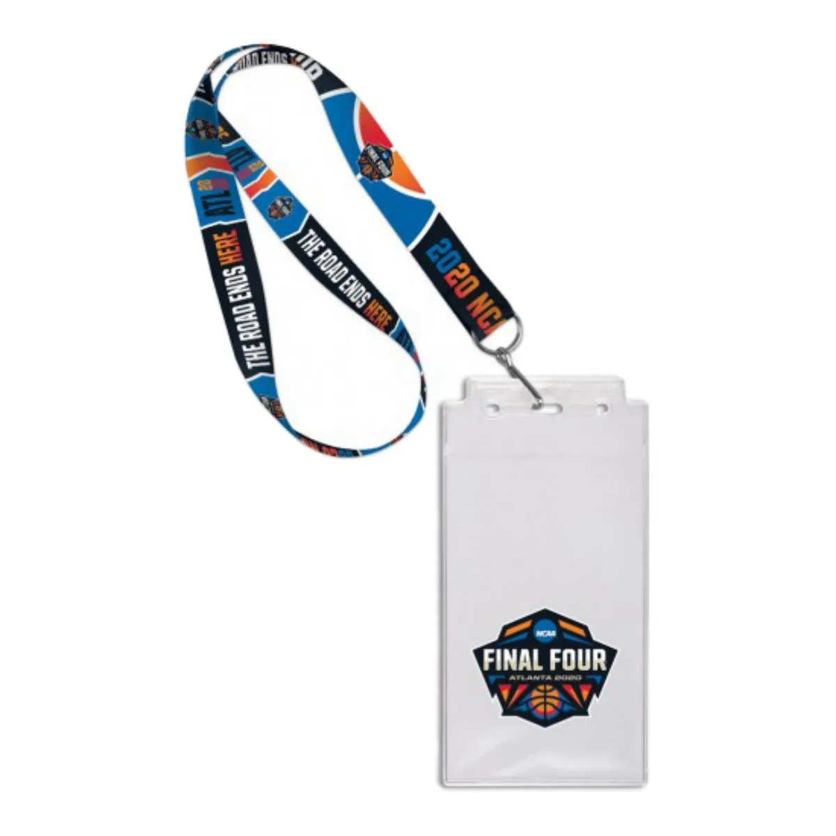Vibrant 2020 NCAA Final Four Commemorative Ticket Holder & Lanyard - March Madness Atlanta Edition