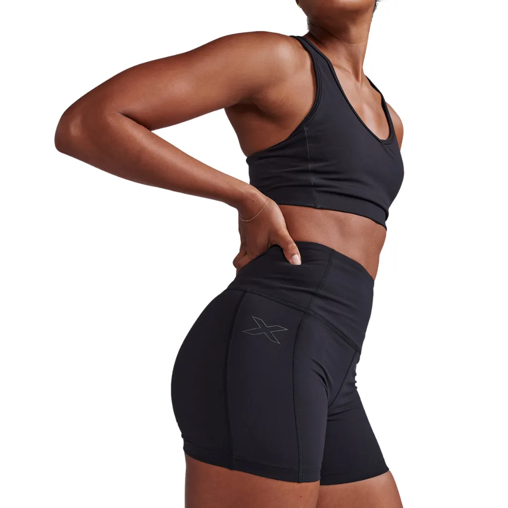 2XU Women Form Hi-Rise Comp 4 Inch Shorts