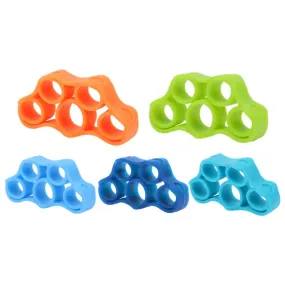 3pcs Finger resistance bands Hand Gripper Forearm Wrist Training Stretcher Exercise Pull Ring Grips Expander Fitness Equipment