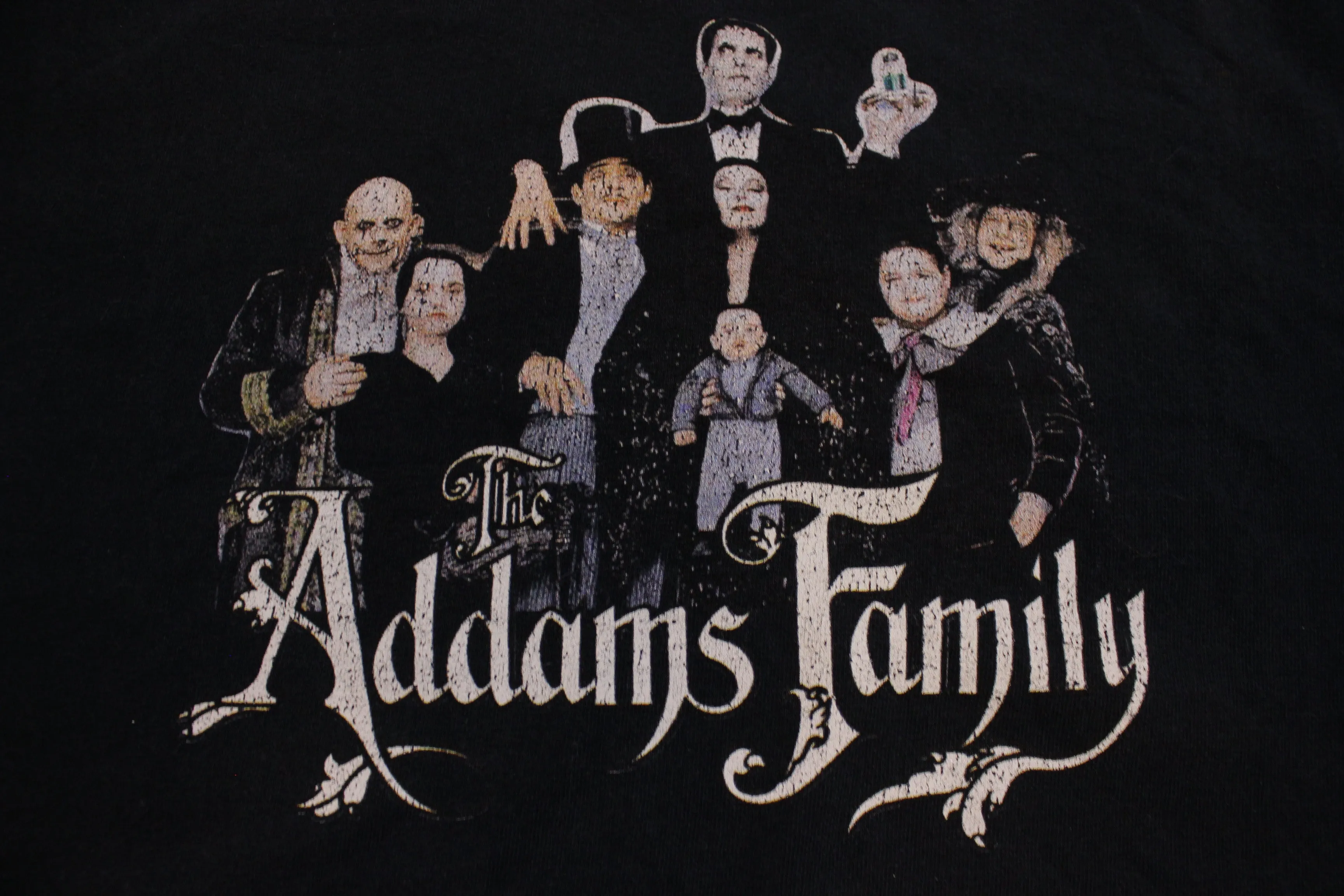 Addams Family Gildan Family Photo Movie Promo T-Shirt