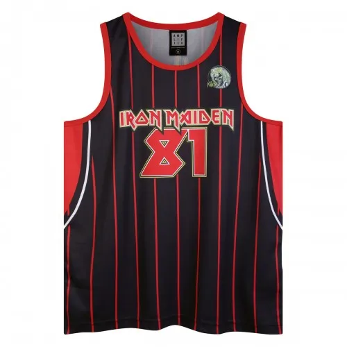 Amplified Mens Killers Iron Maiden Basketball Jersey