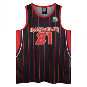 Amplified Mens Killers Iron Maiden Basketball Jersey