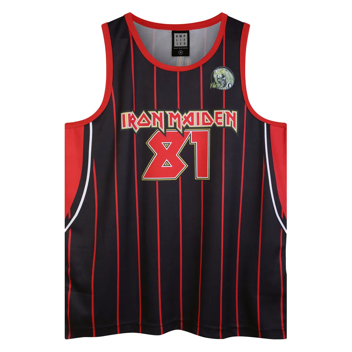 Amplified Mens Killers Iron Maiden Basketball Jersey
