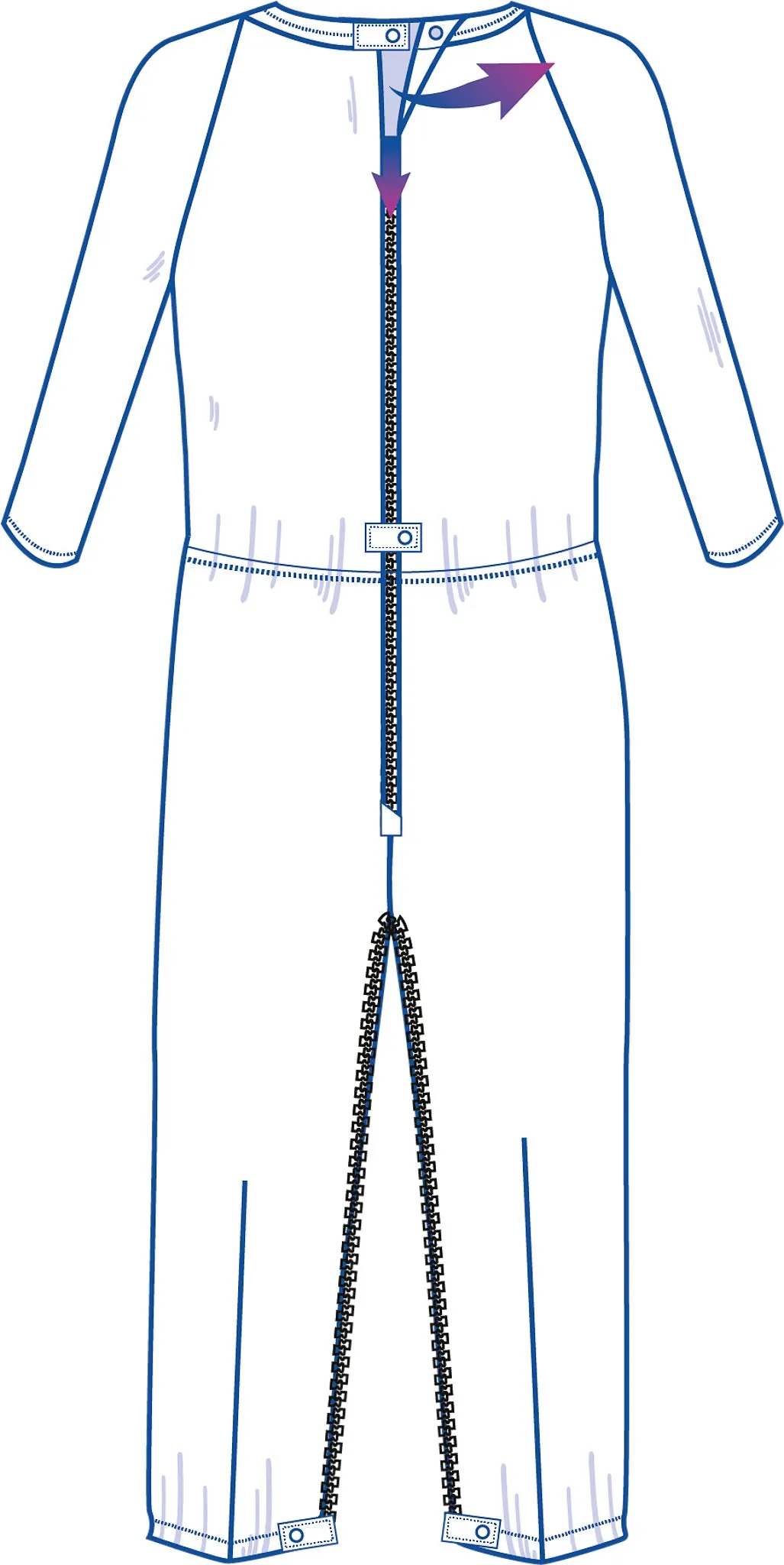 Anti-Strip Jumpsuit - Charly | Red