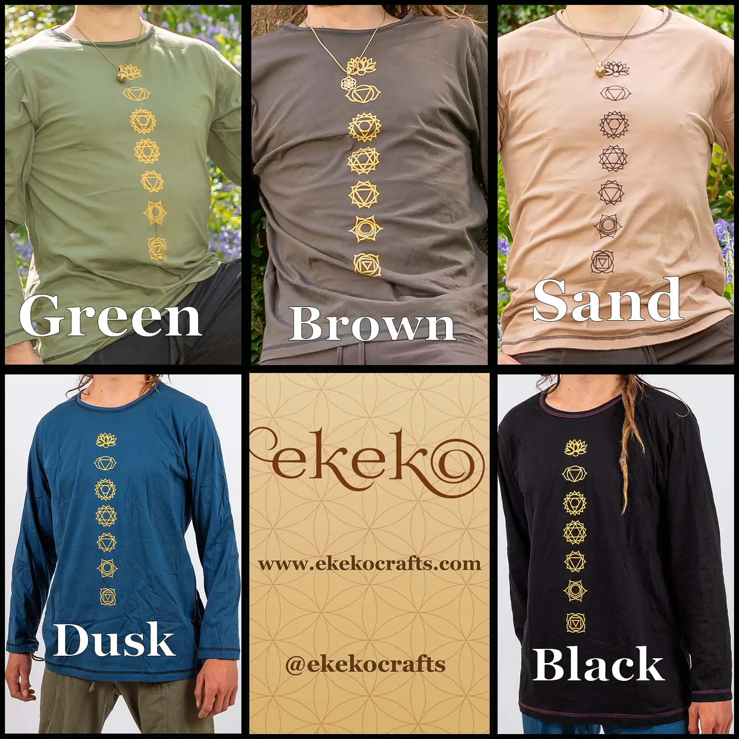 Arjuna Top - Chakra Print
