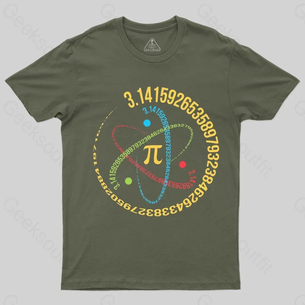 Atom Pi Math Science T-shirt