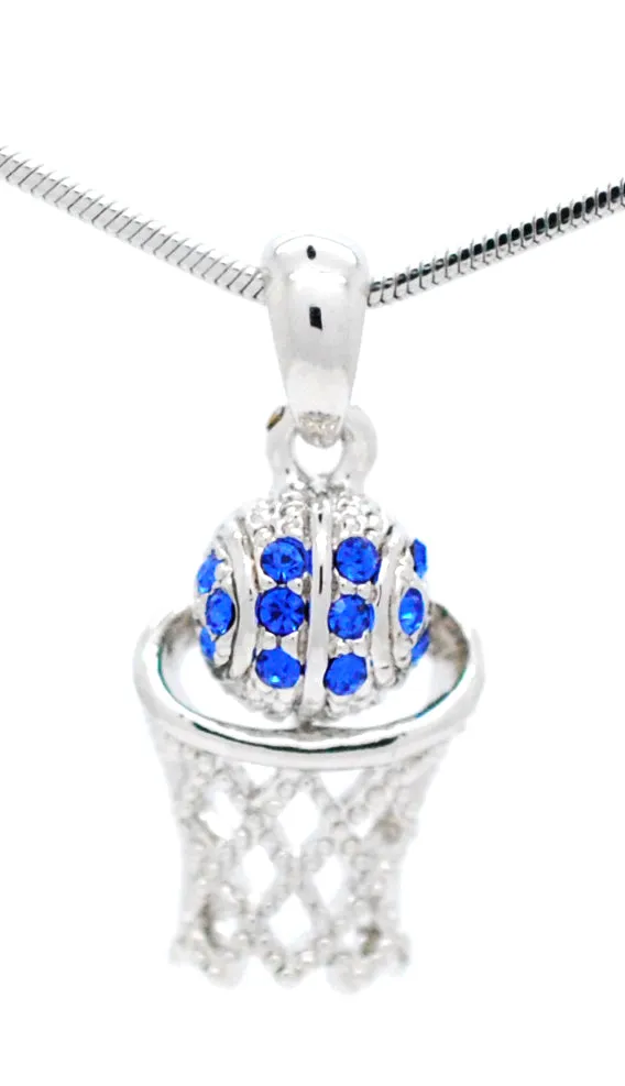 Basketball Hoop Necklace - Mini Single Color