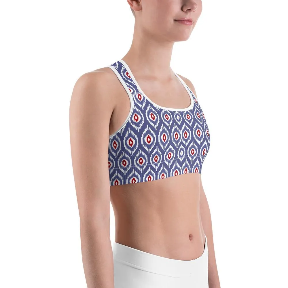 Batik Inspired Sports Bra