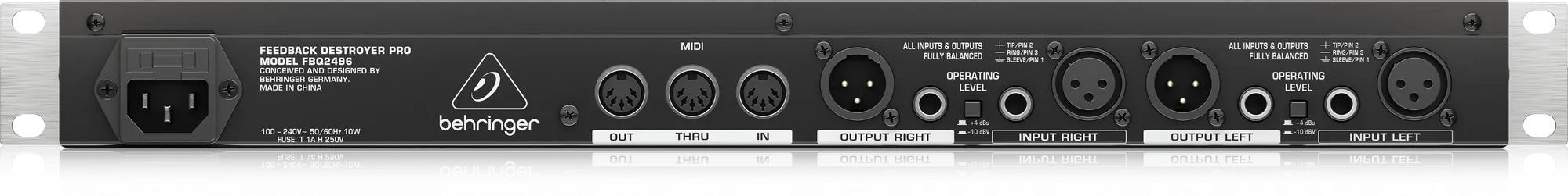 Behringer FBQ2496 feedback suppressor