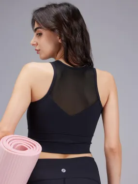 Black MeshFit Sports Bra