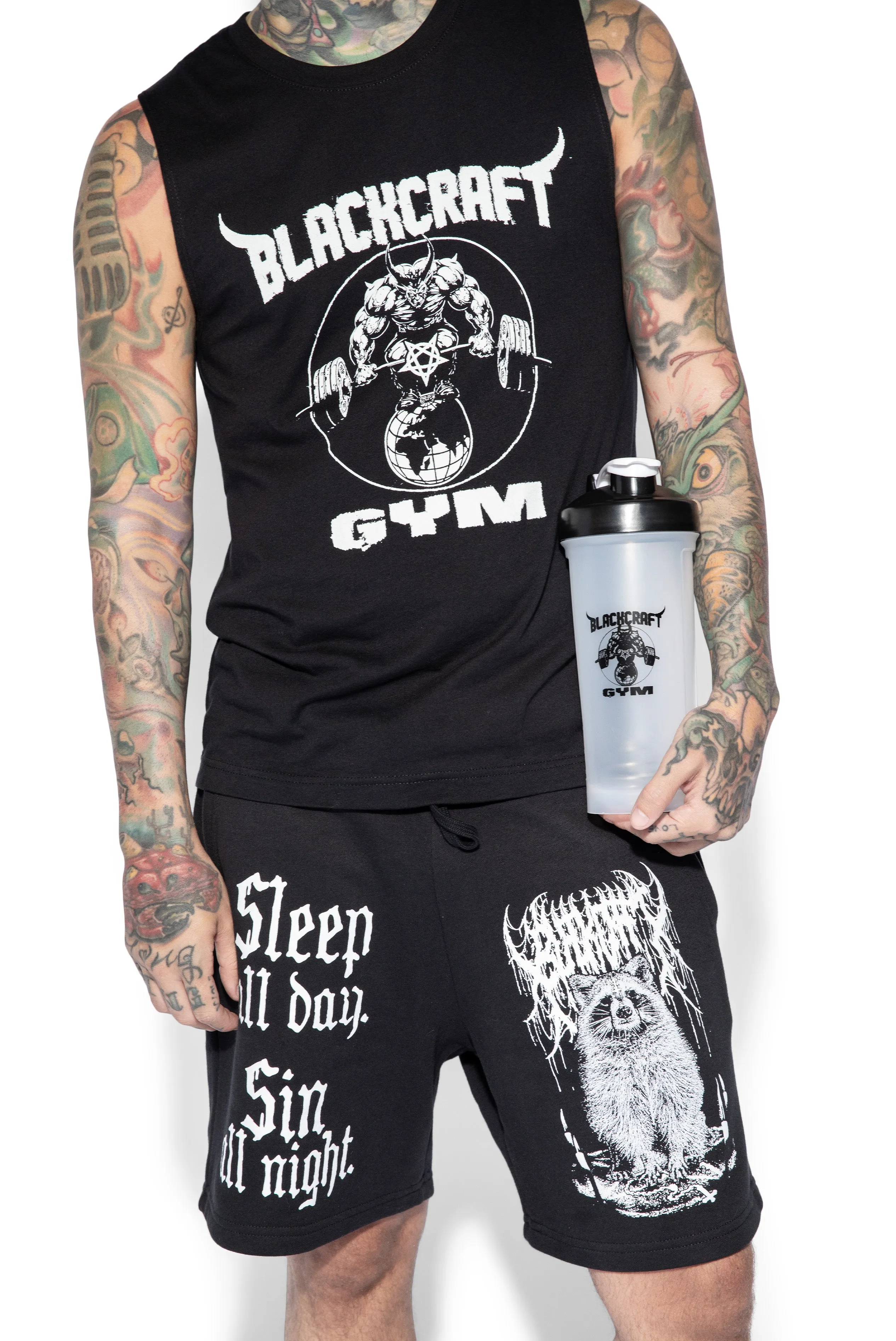 Blackcraft Gym - 38oz Jumbo Shaker Bottle