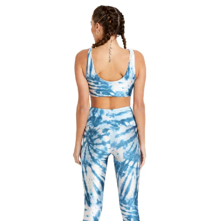 Blue Tie-Dye U-Bra