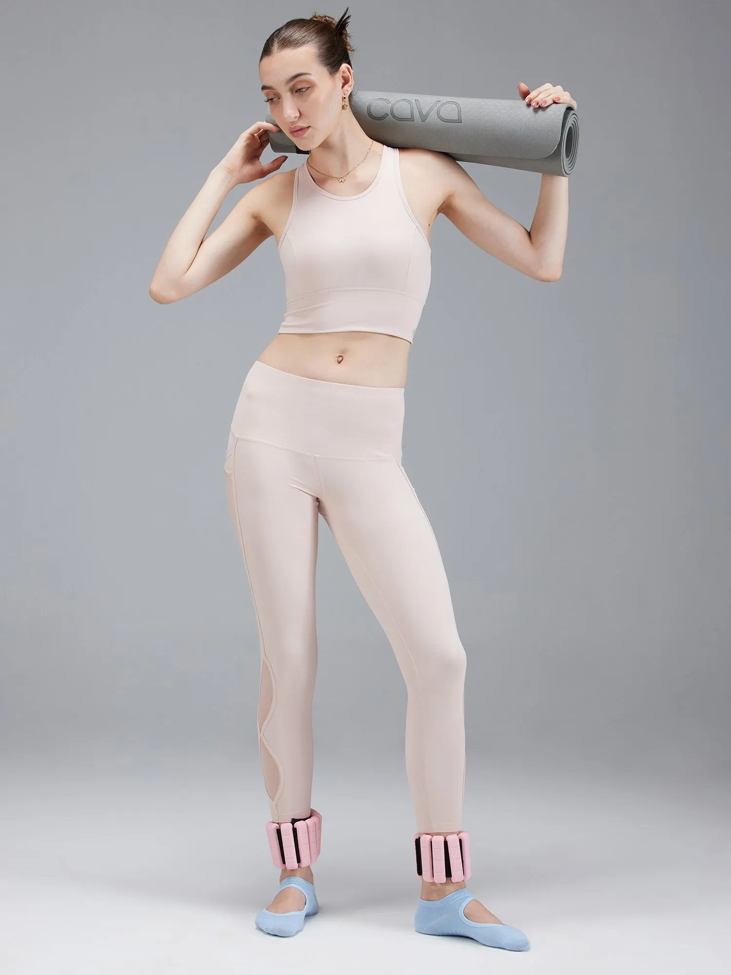 Blush MeshFit Sports Bra