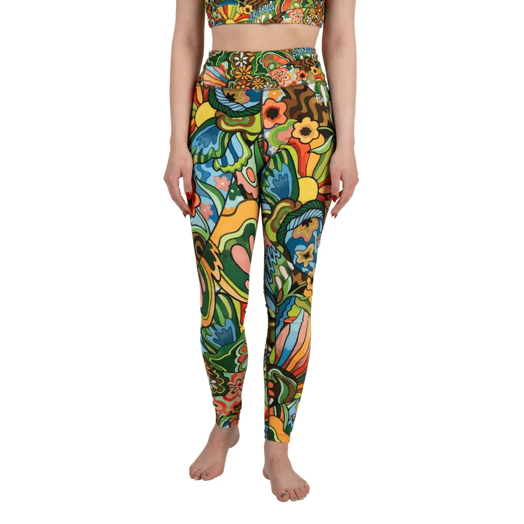Boho Bass High-Waisted Leggings