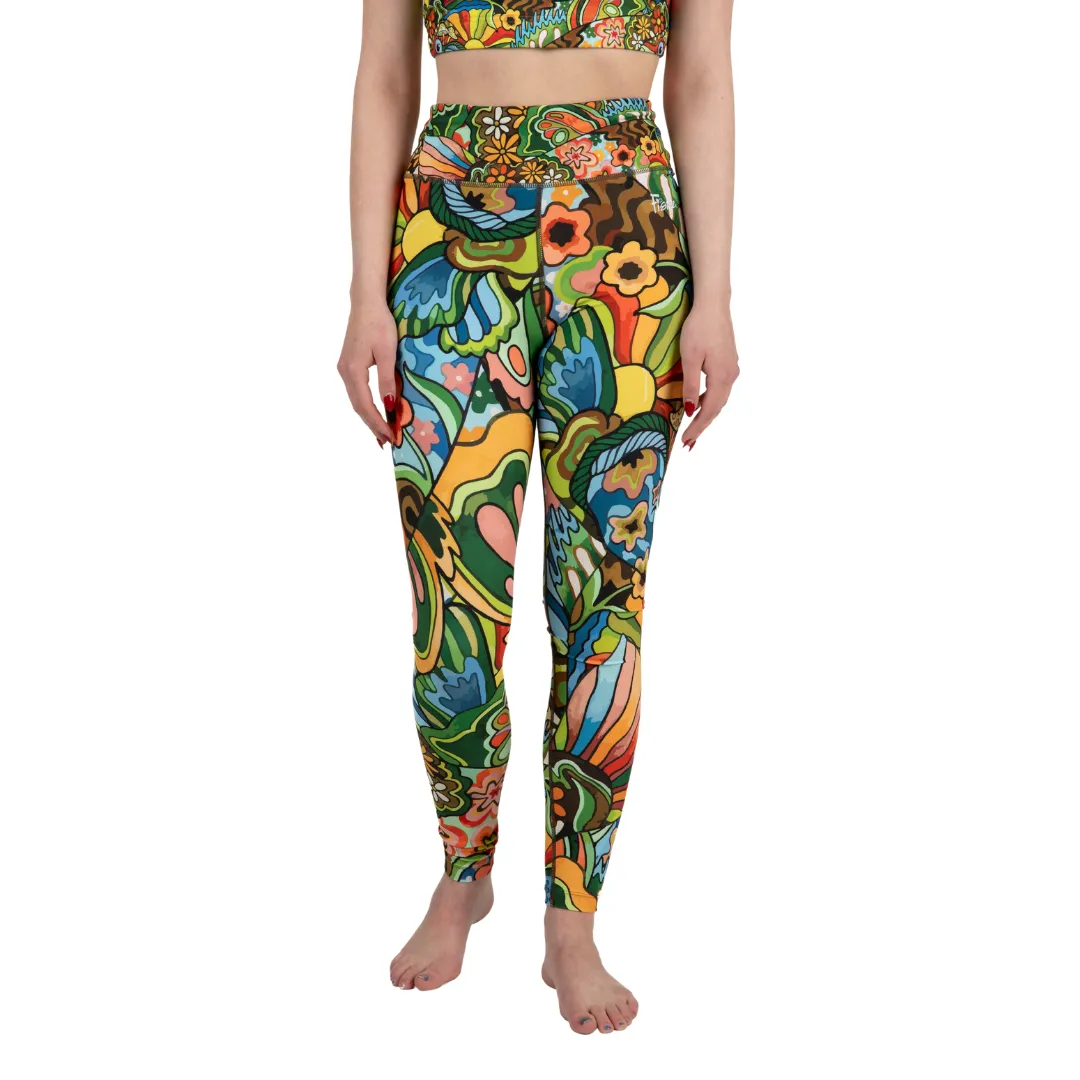 Boho Bass High-Waisted Leggings