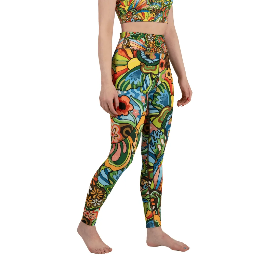 Boho Bass High-Waisted Leggings
