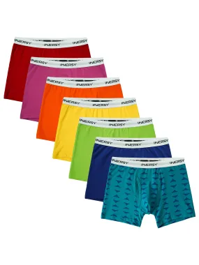 Boys Aged 8-18 Boxer Briefs 7-Pack