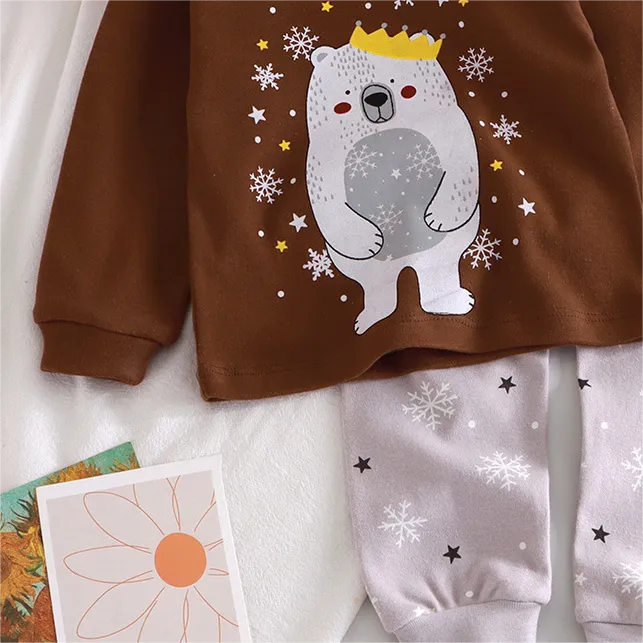 Boys/Girls 2 Pcs Pajama Sets 2-3Y 486200