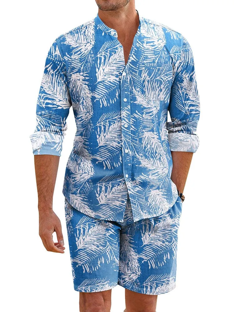 Casual 100% Cotton Graphic Shirt Sets (US Only)