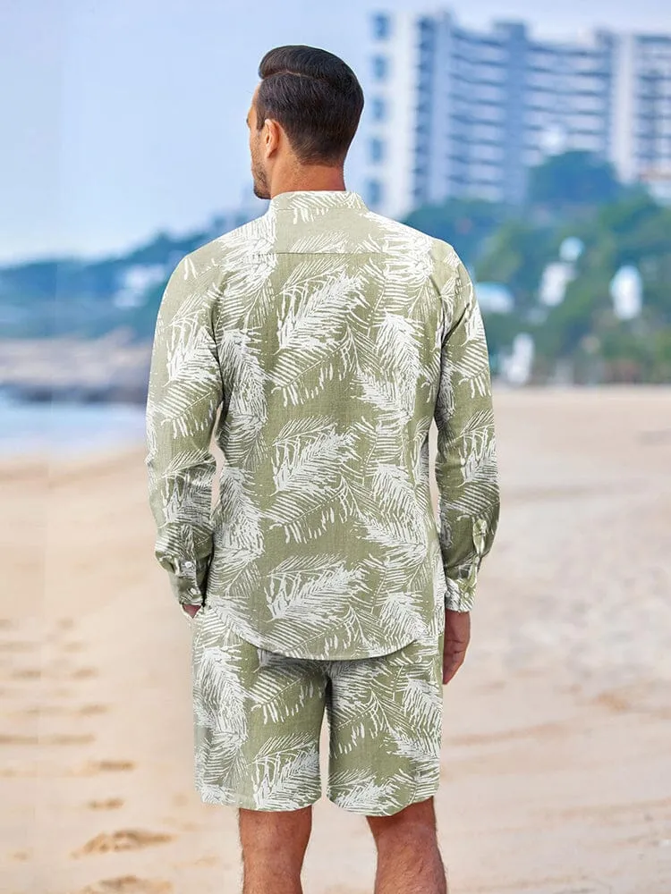 Casual 100% Cotton Graphic Shirt Sets (US Only)