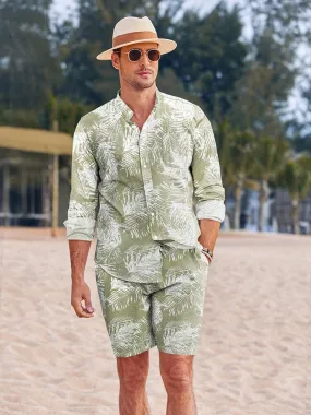 Casual 100% Cotton Graphic Shirt Sets (US Only)