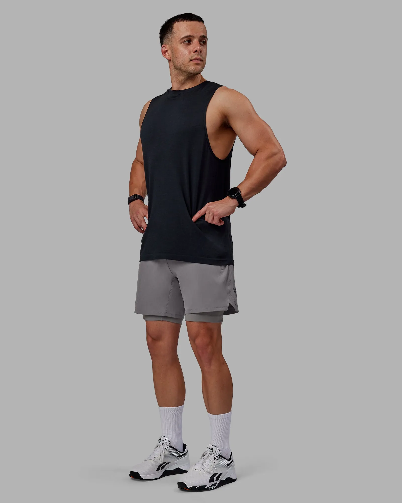 Challenger 6" Lined Performance Shorts - Storm Front