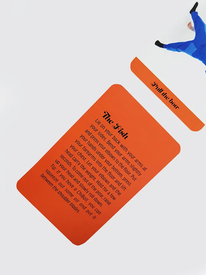 ChiBall Children In Balance Playing Yoga Cards