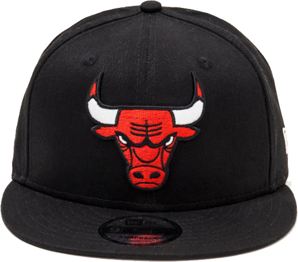 Chicago Bulls New Era 950 NBA Team Black Snapback Cap