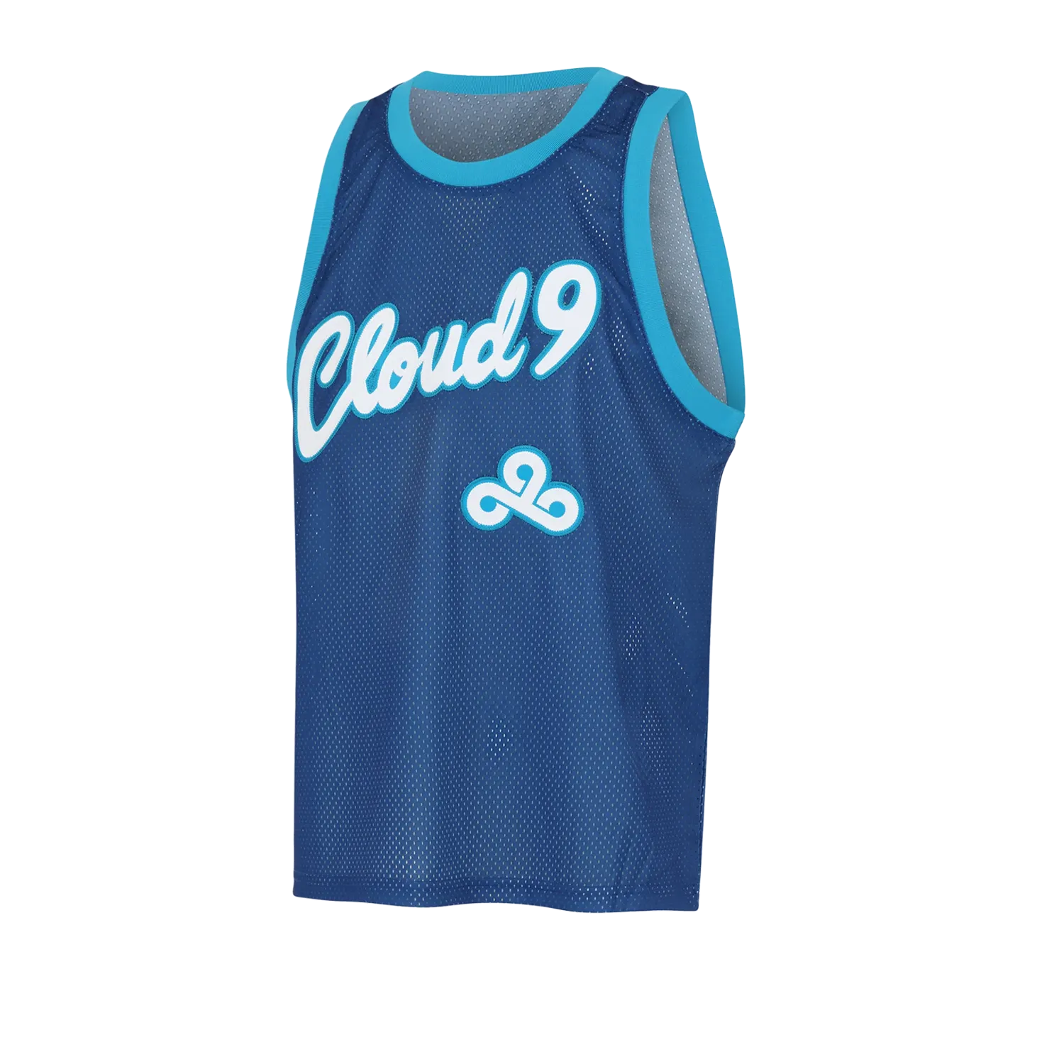 Cloud9 Core Collection Basketball Jersey. Blue.