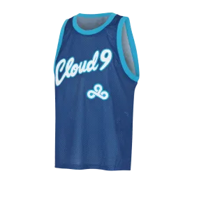 Cloud9 Core Collection Basketball Jersey. Blue.