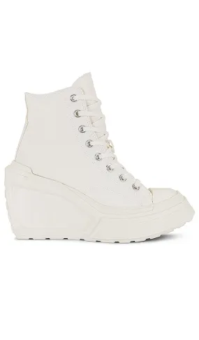 Converse De Luxe Wedge Sneaker in Ivory