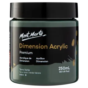 Dimension Acrylic Premium 250ml (8.5 US fl.oz) - Terre Verte