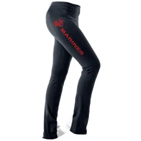 EGA Marines Ladies USMC Leggings-Charcoal