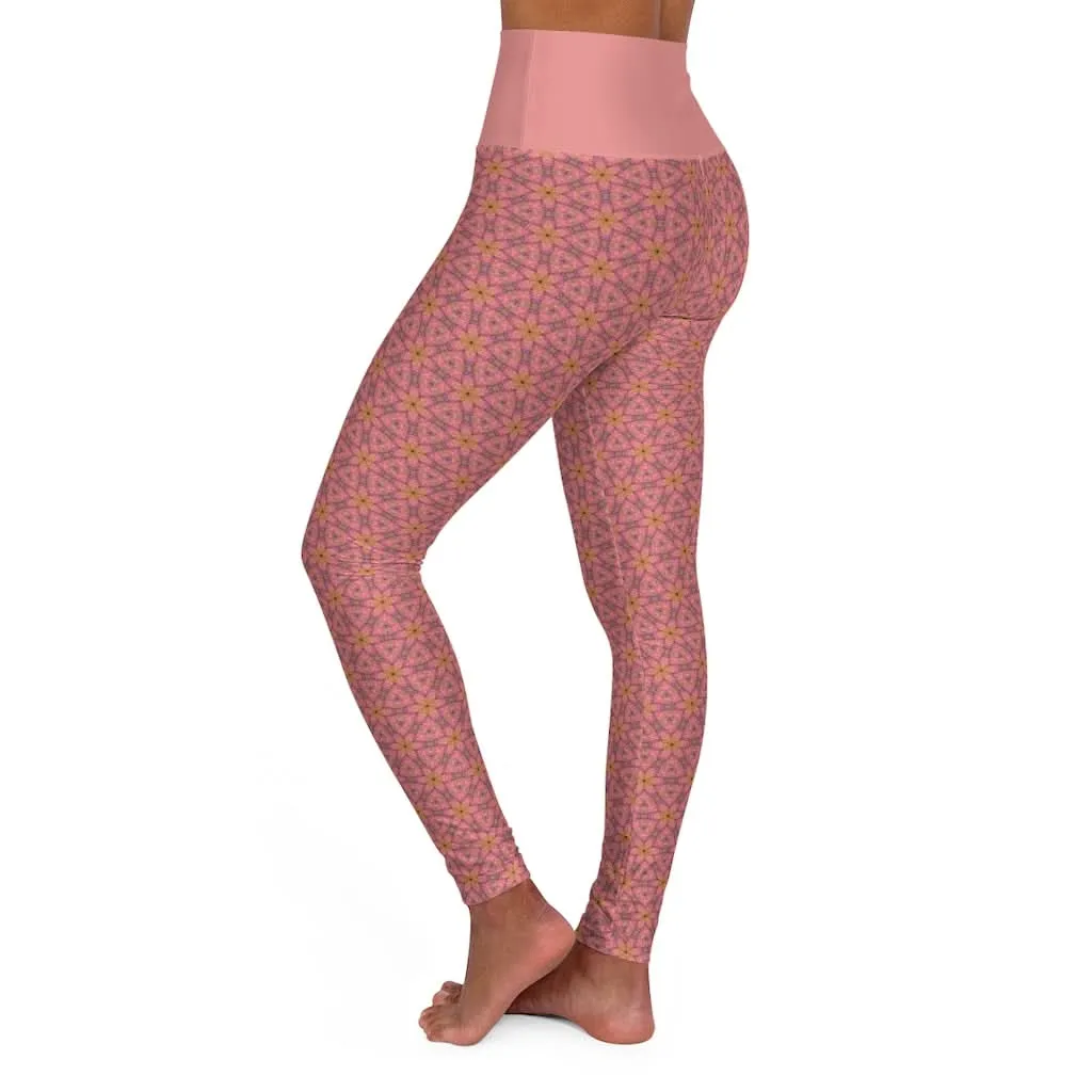 Estuary Seahorse High Waisted Yoga Leggings