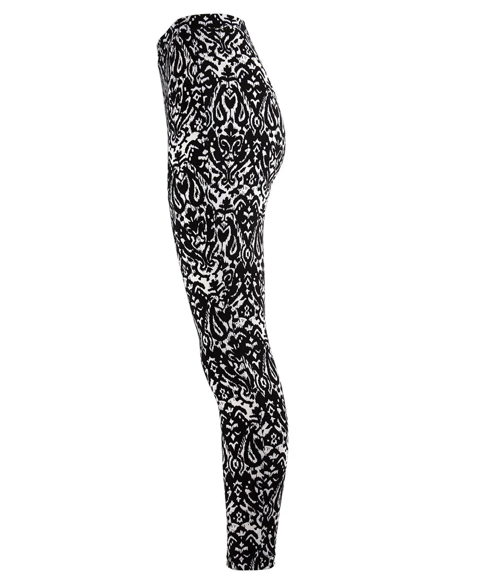 Exhale Abstract Print Leggings