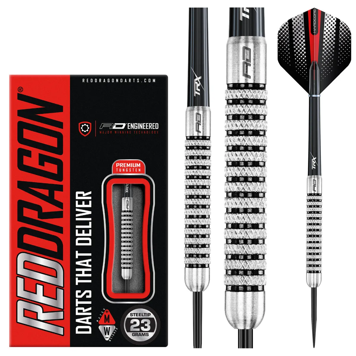 Fury 2 80% Tungsten Steel Tip Darts by Red Dragon