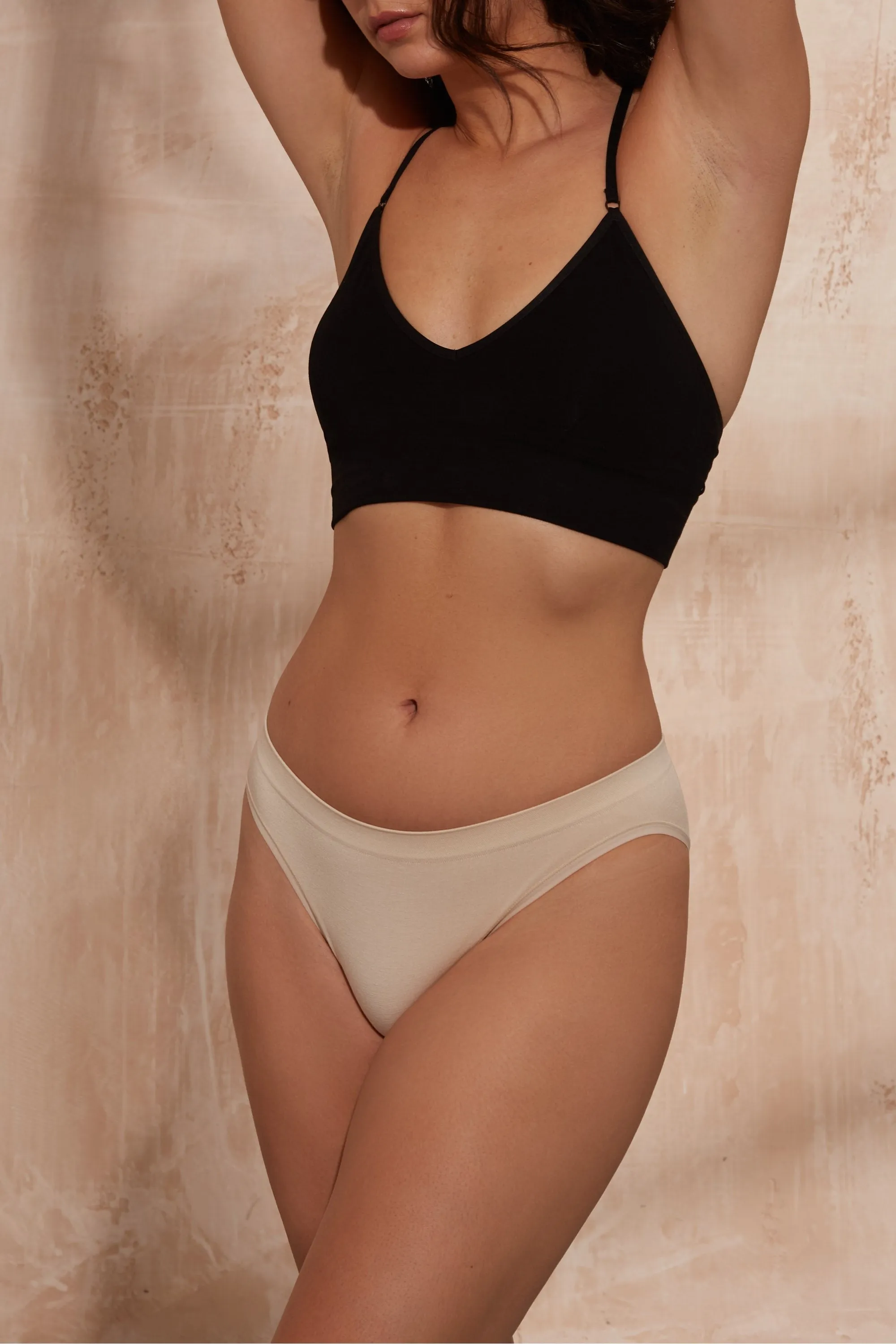 HIGH LEG BAMBOO BRIEF