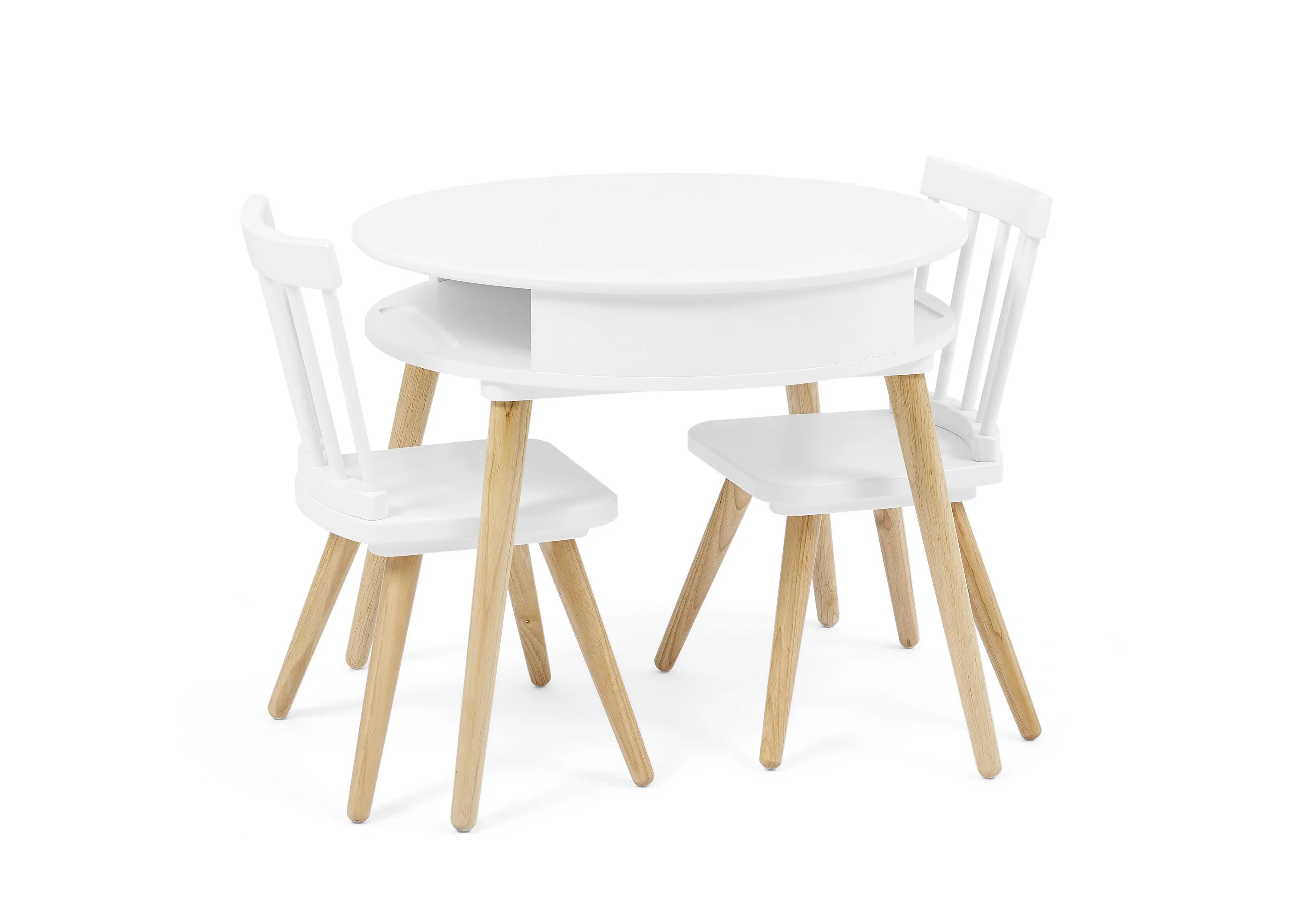 Hudson Storage Table & 2-Piece Chair Set
