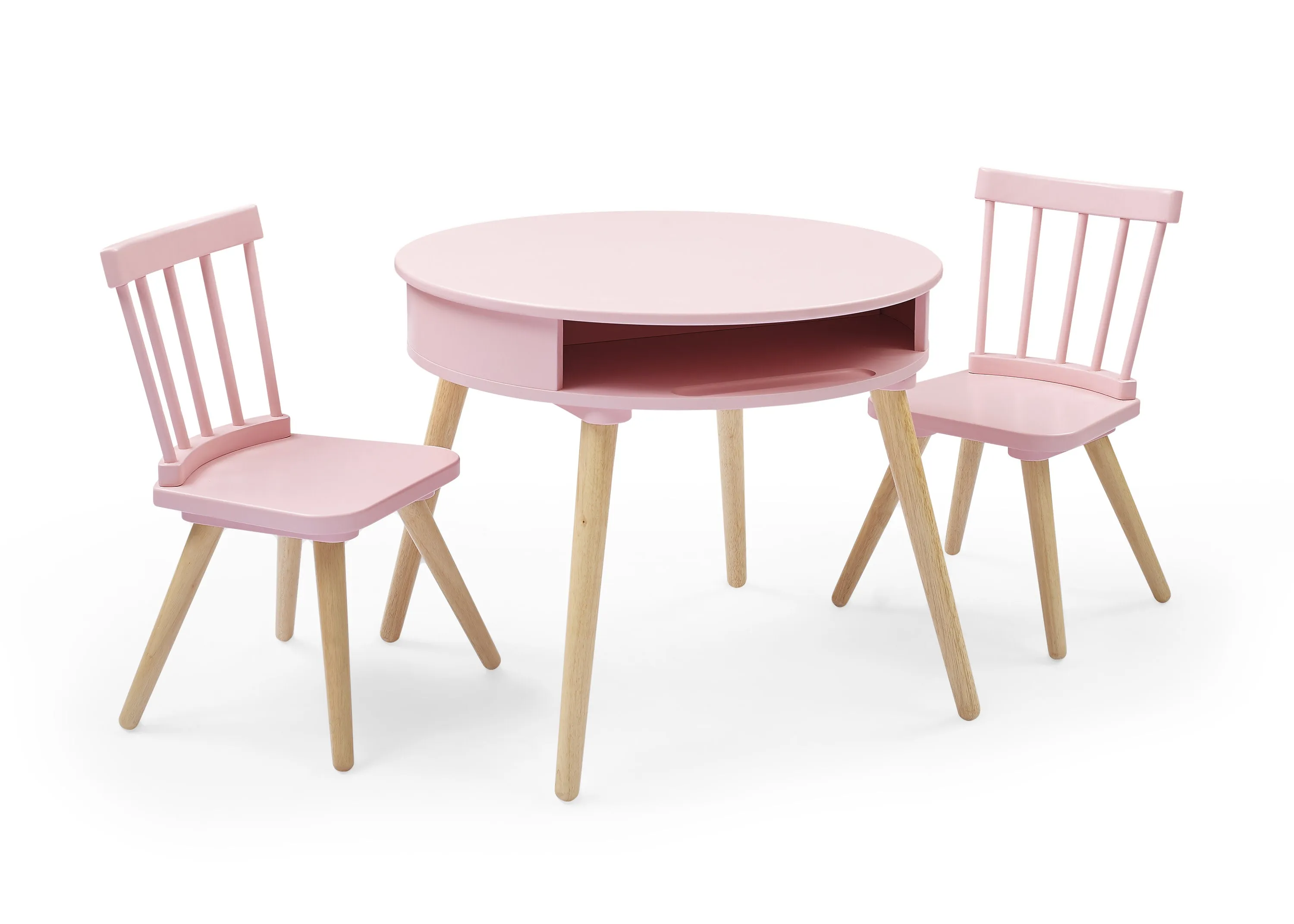 Hudson Storage Table & 2-Piece Chair Set
