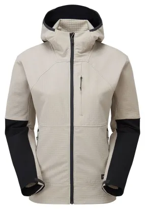 Intersect Doubleweave Jacket - Dove Grey/Black