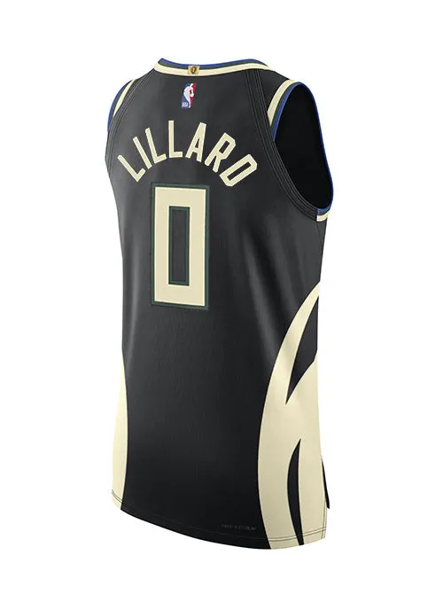 Jordan 2022 Statement Edition Damian Lillard Milwaukee Bucks Authentic Jersey