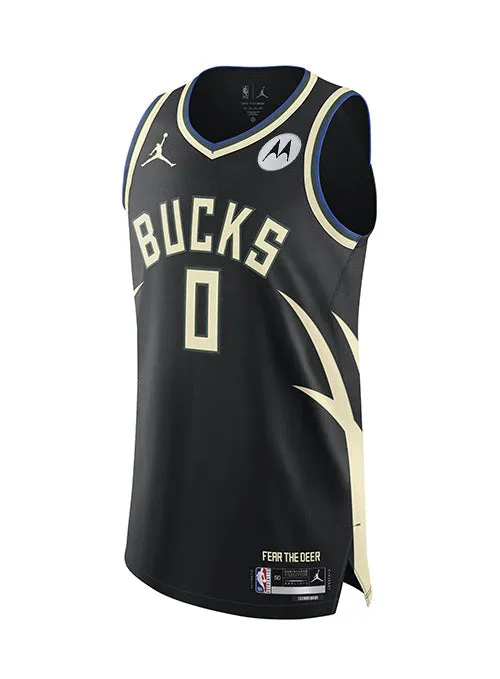 Jordan 2022 Statement Edition Damian Lillard Milwaukee Bucks Authentic Jersey