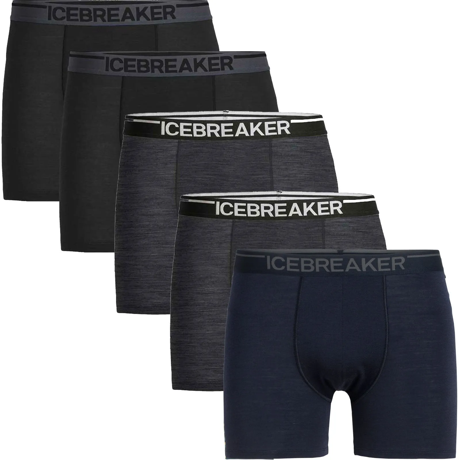 Men's Icebreaker "Anatomica" Boxer Briefs MULTI PACK {IC-103029-MULTI}