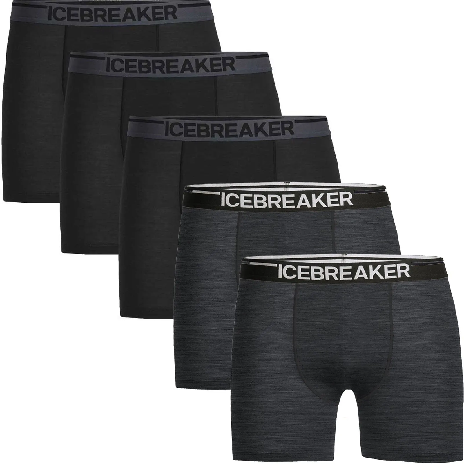 Men's Icebreaker "Anatomica" Boxer Briefs MULTI PACK {IC-103029-MULTI}