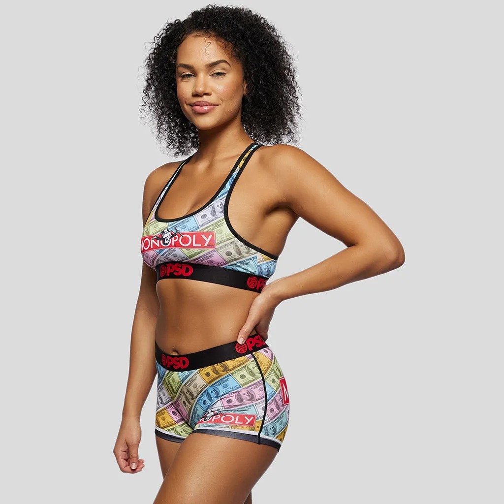 Money Game Sports Bra