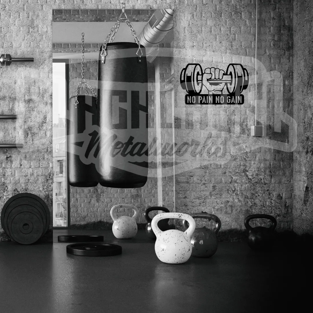 No Pain, No Gain Dumbbell Raise