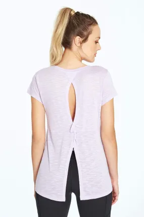 Olive Tee (Purple Rose)