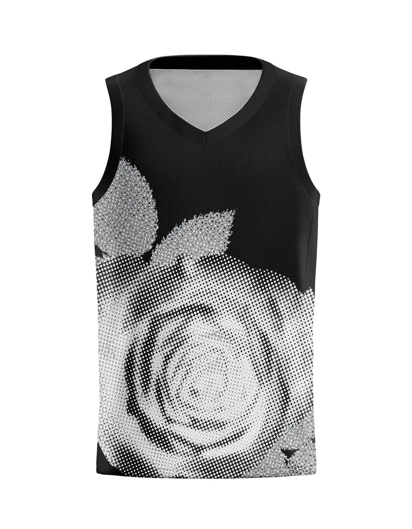 Pixelated Basketball Jersey