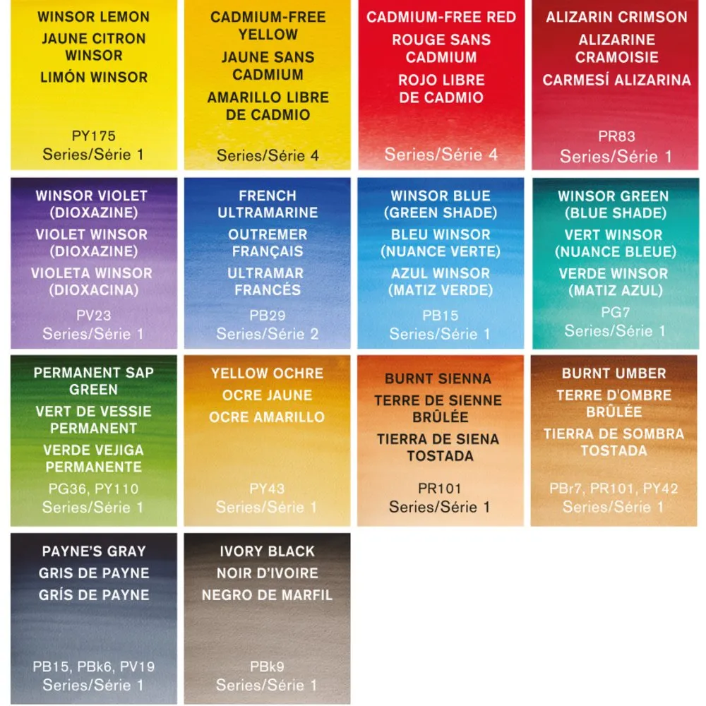 Professional Watercolour Field Set